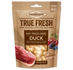 CARNILOVE TRUE FRESH FREEZE-DRIED SNACK DUCK WITH 5 RED FRUITS 40G (294-111785)